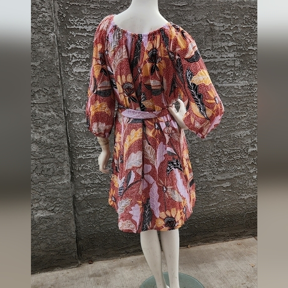 elizabeth and james‎ Uptown Casual Day Glow Marika Garden Shift Dress S - Picture 2 of 5